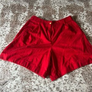 Red Women's Shorts